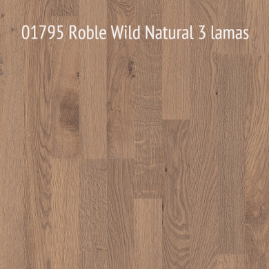 L0301-01795 Roble Wild Natural 3 lamas